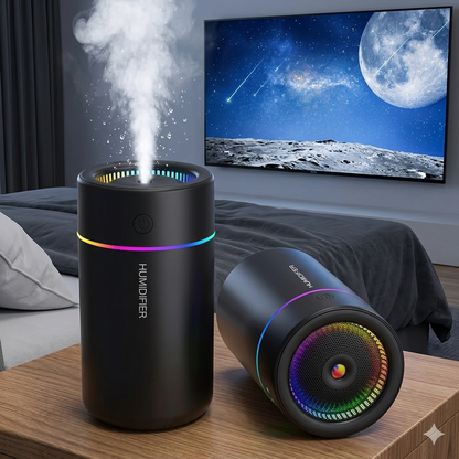 Home Air Humidifier & Aroma Diffuser with Colorful Light
