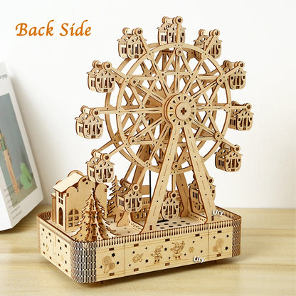 3D Wooden Ferris Wheel Music Kit