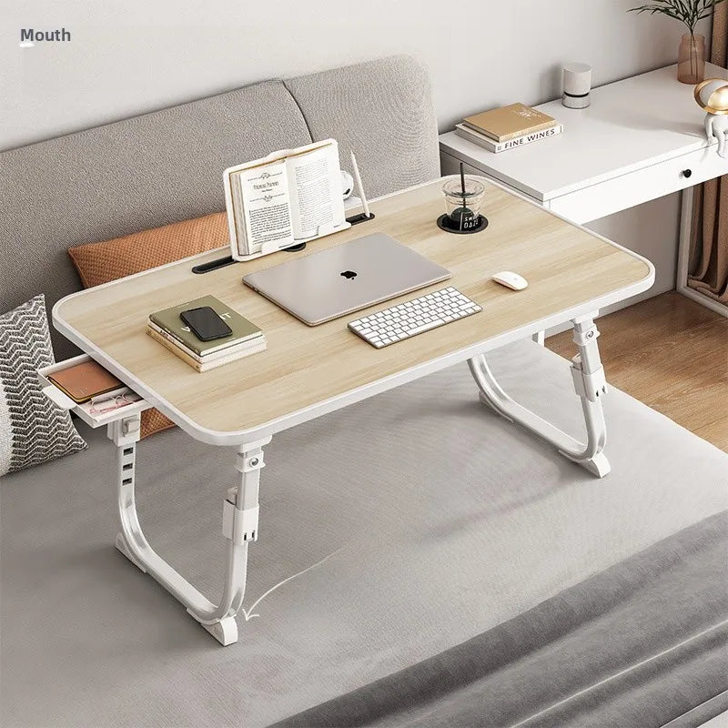 Elevating Bed Desk – Compact Laptop Table