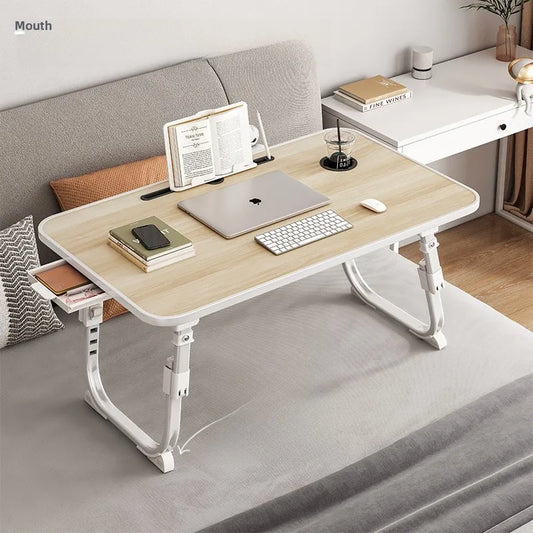 Elevating Bed Desk – Compact Laptop Table