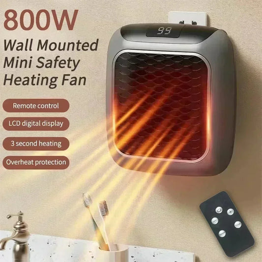 PTC Ceramic Fast Heating Bathroom Heater with Remote Control