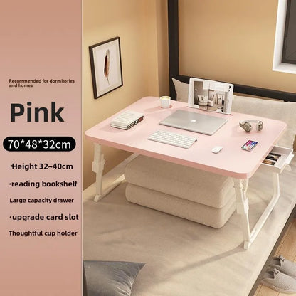 Elevating Bed Desk – Compact Laptop Table