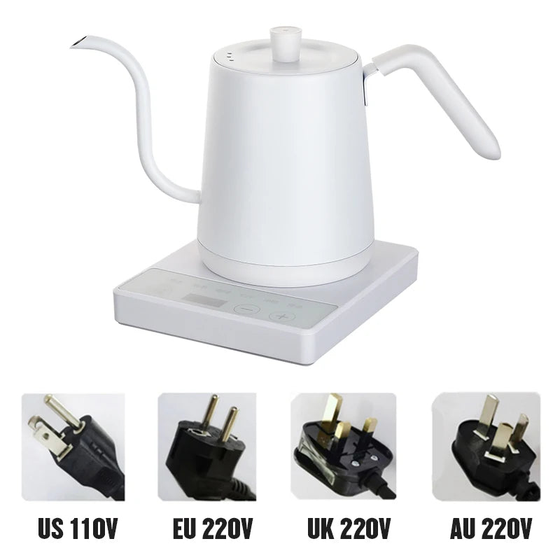 Gooseneck Electric Kettle – Smart Temperature