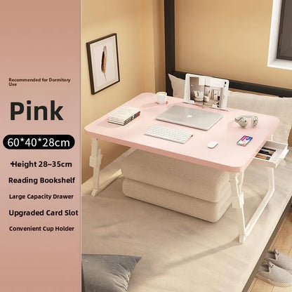 Elevating Bed Desk – Compact Laptop Table