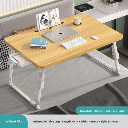Elevating Bed Desk – Compact Laptop Table