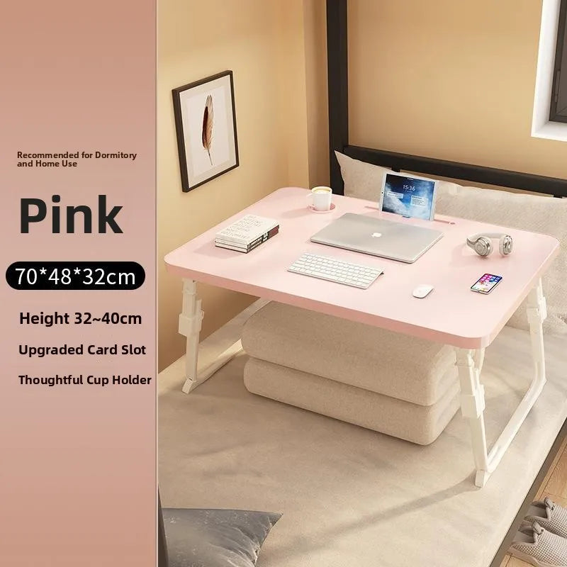 Elevating Bed Desk – Compact Laptop Table