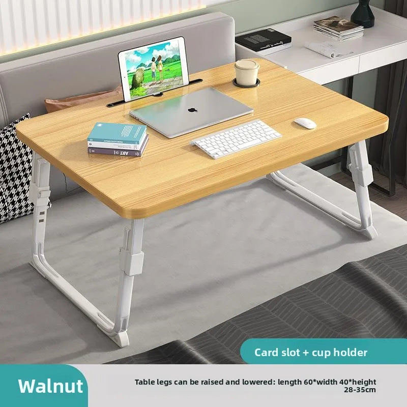 Elevating Bed Desk – Compact Laptop Table