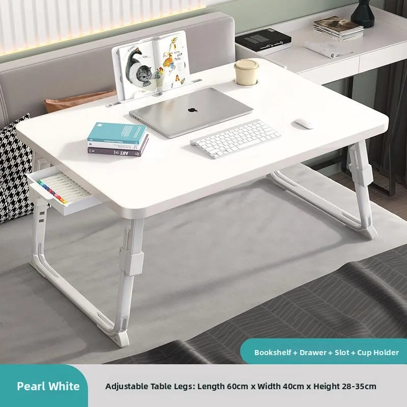 Elevating Bed Desk – Compact Laptop Table