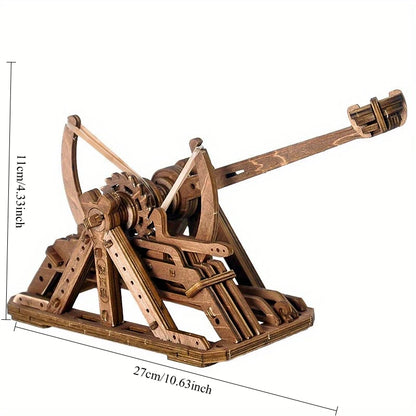 DIY Wooden 3D Puzzle Model Kit for Home Décor