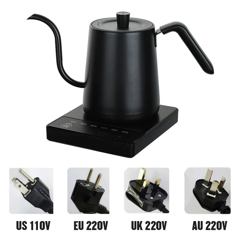 Gooseneck Electric Kettle – Smart Temperature