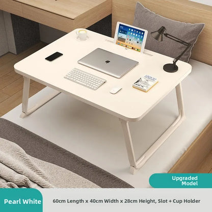 Elevating Bed Desk – Compact Laptop Table
