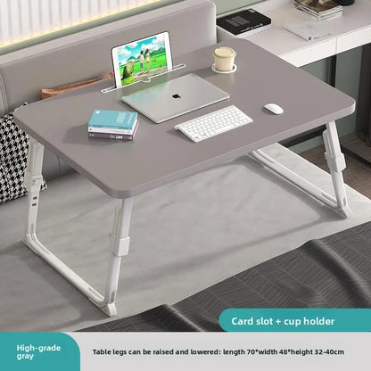 Elevating Bed Desk – Compact Laptop Table