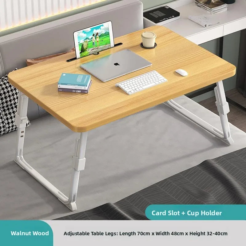 Elevating Bed Desk – Compact Laptop Table
