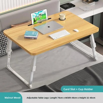Elevating Bed Desk – Compact Laptop Table