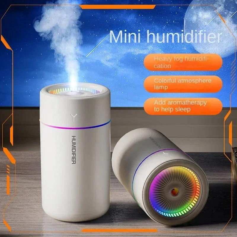 Home Air Humidifier & Aroma Diffuser with Colorful Light