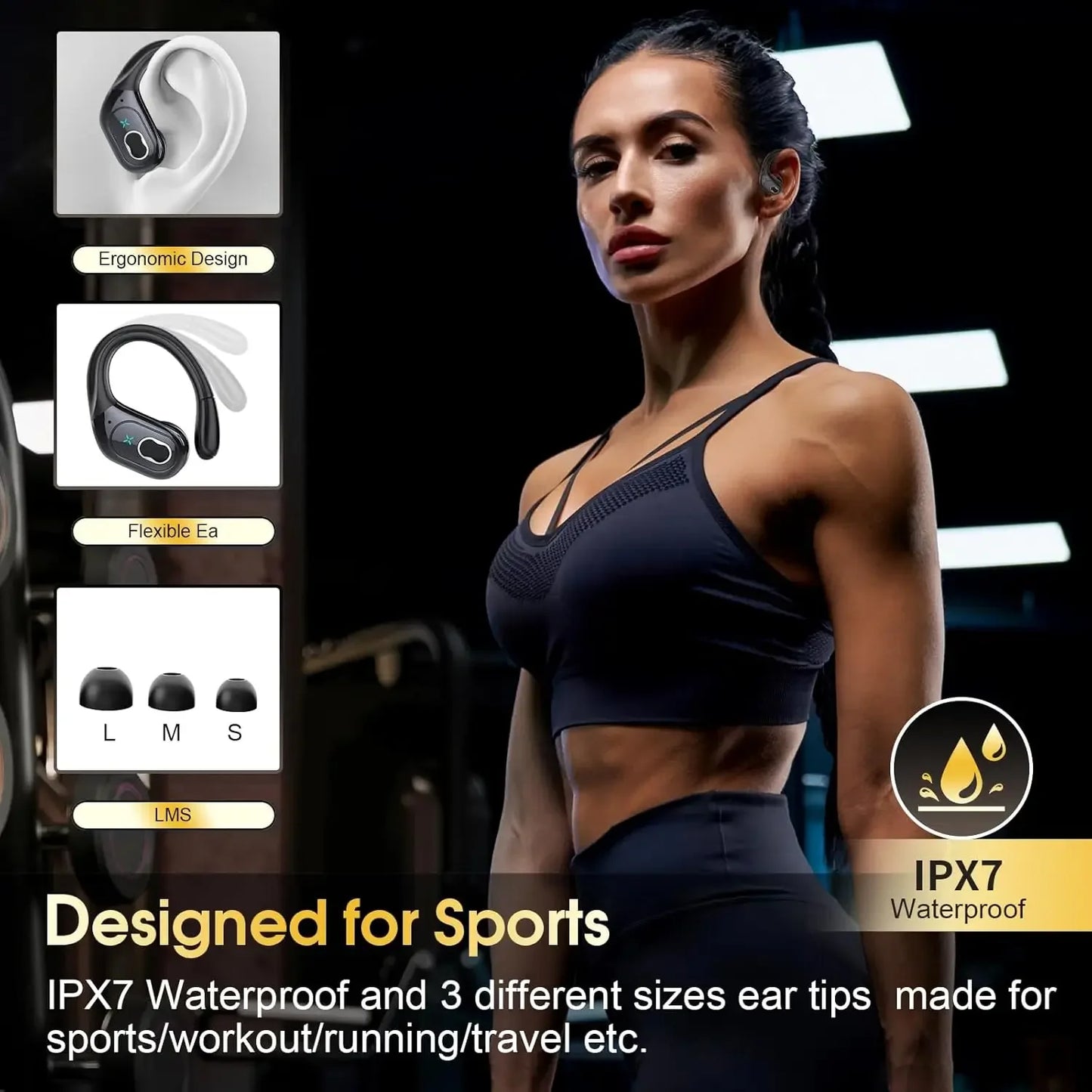 Wireless Bluetooth Headphones – Sports Earbuds