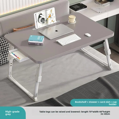 Elevating Bed Desk – Compact Laptop Table