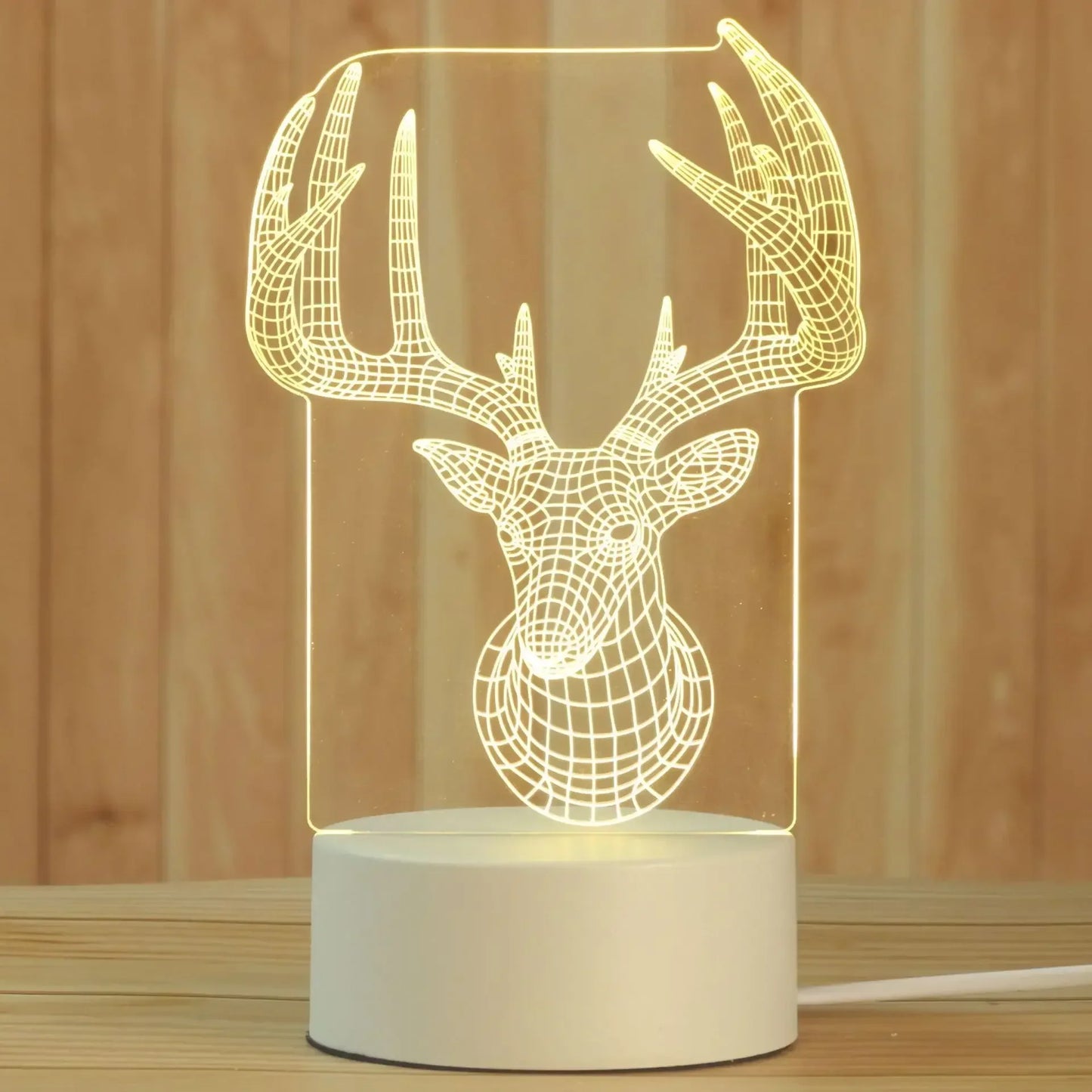 Electric 3D Acrylic Led Lamp for  Children's Night Light