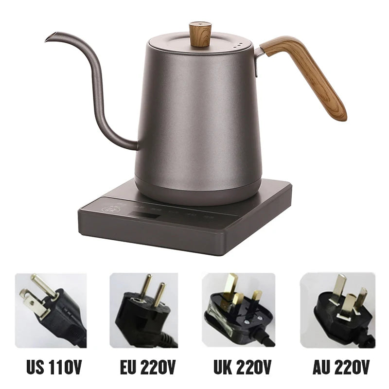 Gooseneck Electric Kettle – Smart Temperature