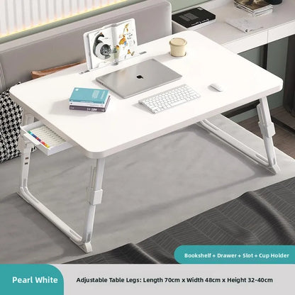 Elevating Bed Desk – Compact Laptop Table