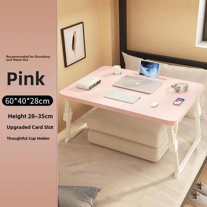 Elevating Bed Desk – Compact Laptop Table