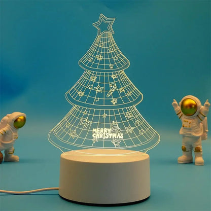 Electric 3D Acrylic Led Lamp for  Children's Night Light