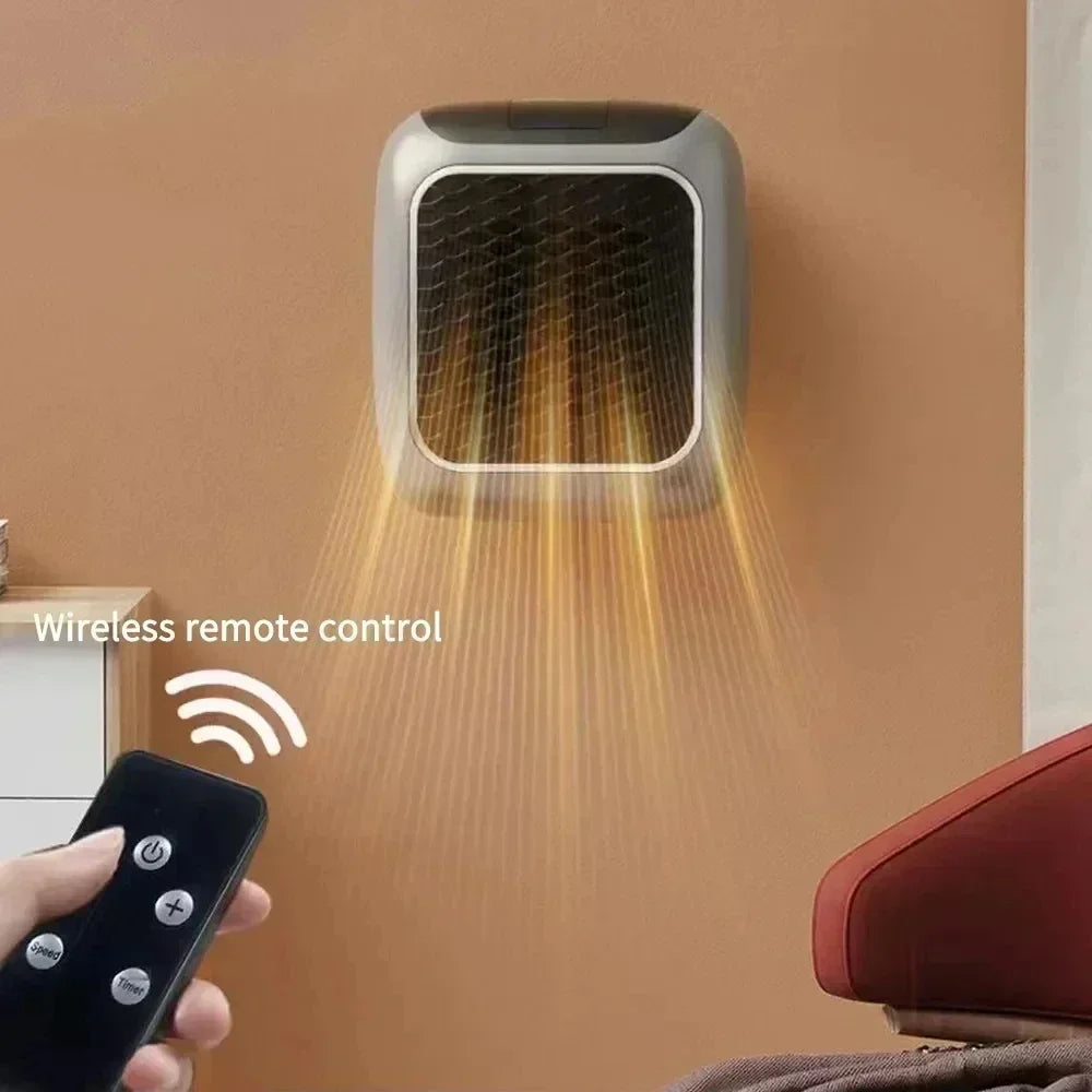 PTC Ceramic Fast Heating Bathroom Heater with Remote Control