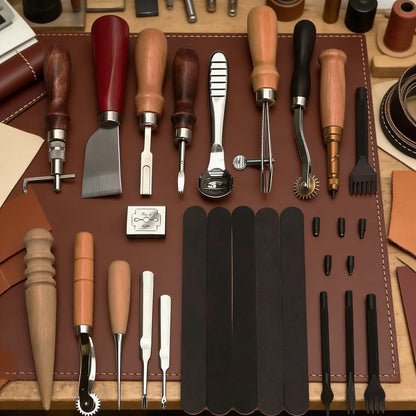 Multifunctional DIY Leather Craft Tool Set